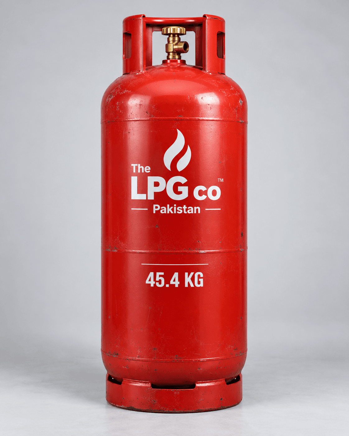 45.4 kg commercial LPG cylinder Pakistan — large steel cylinder for restaurants