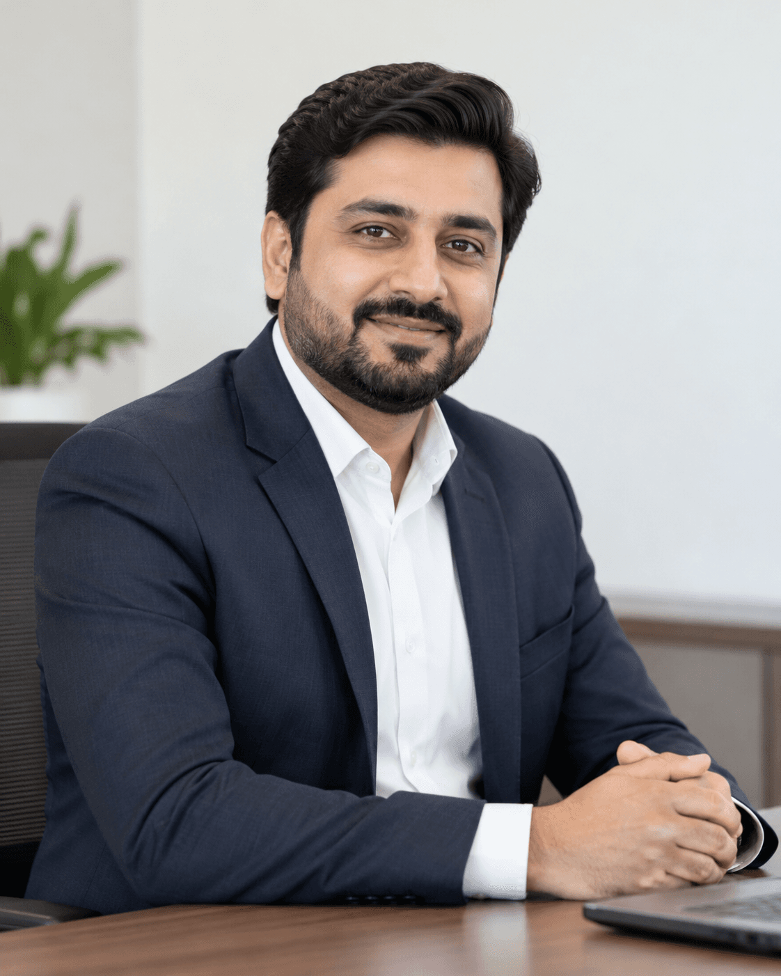 LPG company director at desk — THE LPG CO. PAKISTAN office team